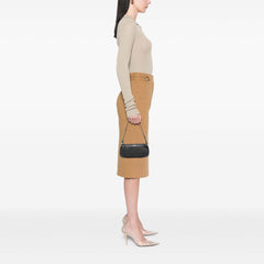 Denim Web Shoulder Bag