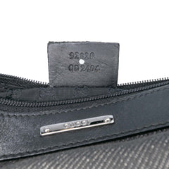 Denim Web Shoulder Bag