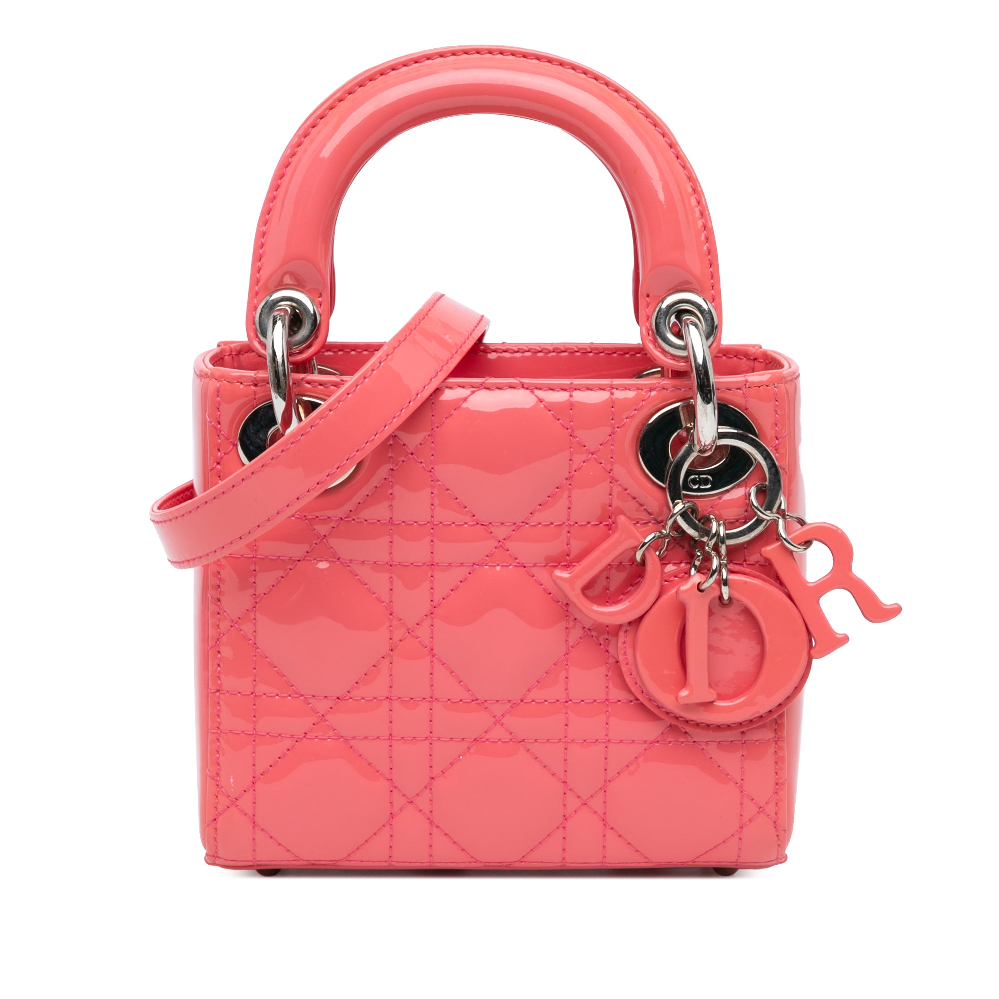 Micro Patent Cannage Lady Dior