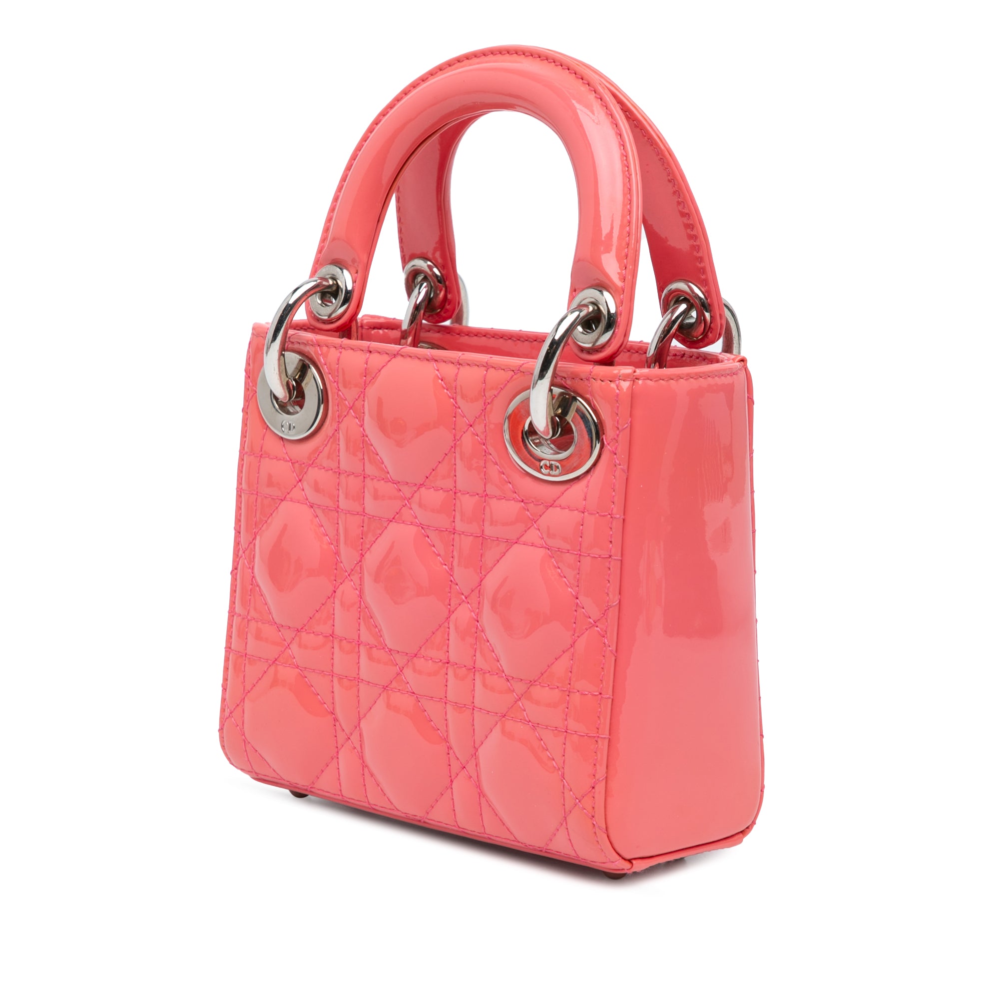 Micro Patent Cannage Lady Dior