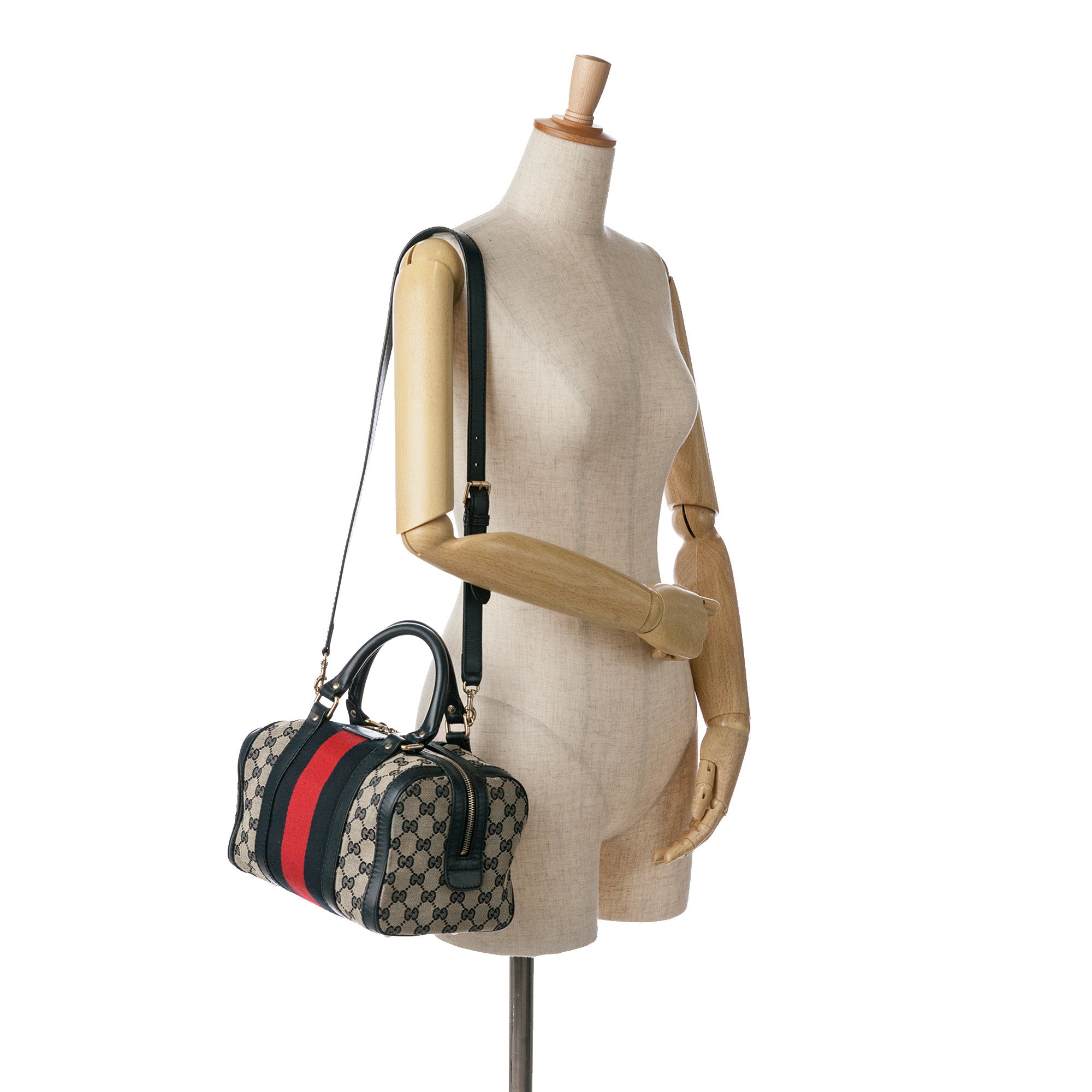 Small GG Canvas Web Joy Satchel