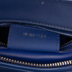 Medium Ultra Matte Calfskin Embossed Cannage Lady Dior