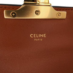 Triomphe Coated Canvas Chain Shoulder Bag