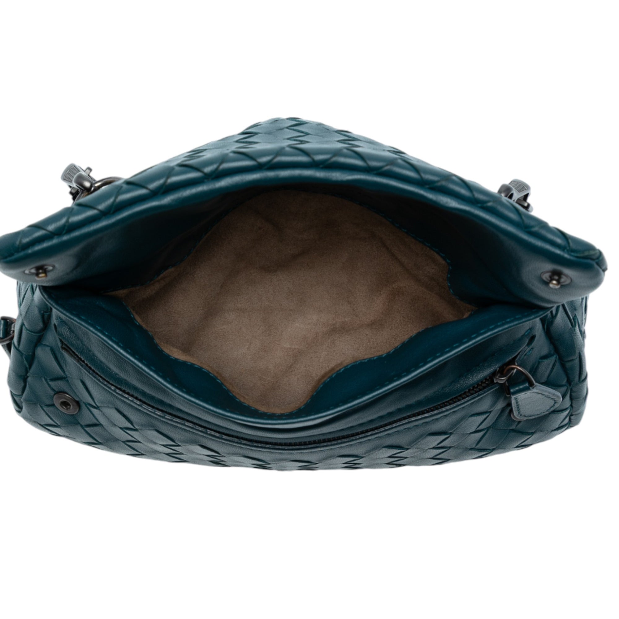 Mini Nappa Intrecciato Expandable Chain Crossbody