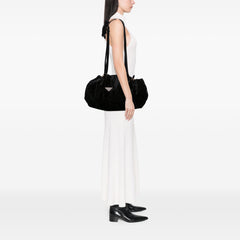 Velvet Shoulder Bag