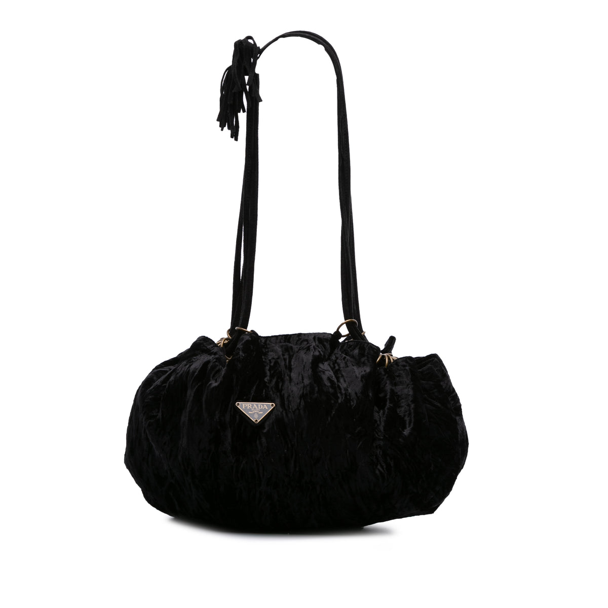 Velvet Shoulder Bag