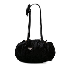 Velvet Shoulder Bag