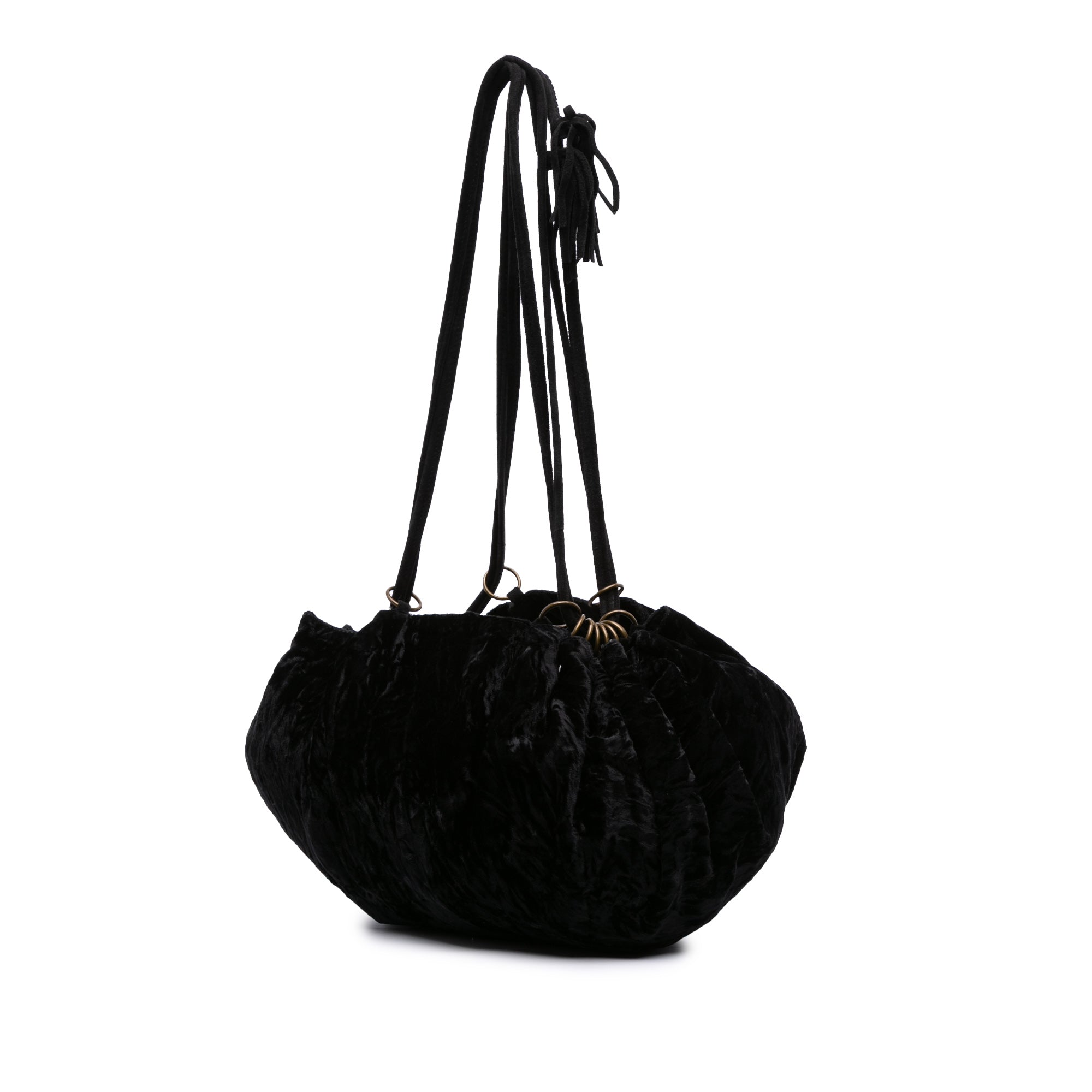 Velvet Shoulder Bag