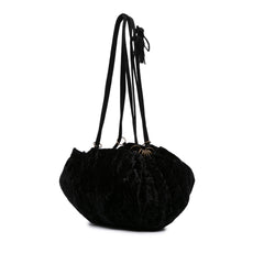 Velvet Shoulder Bag