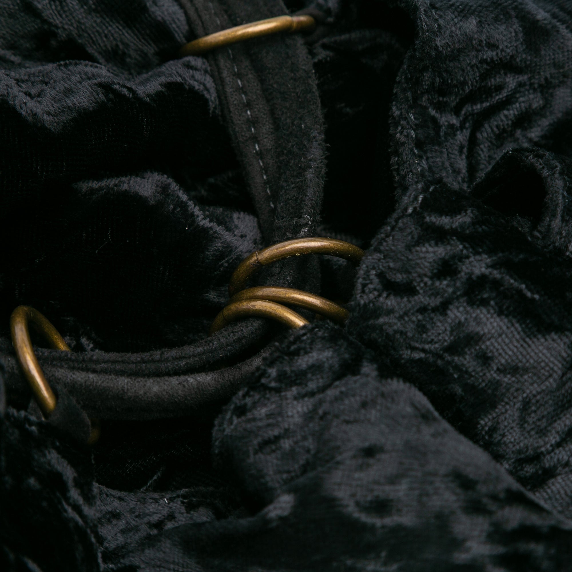 Velvet Shoulder Bag
