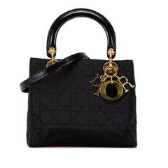 Medium Nylon Cannage Lady Dior