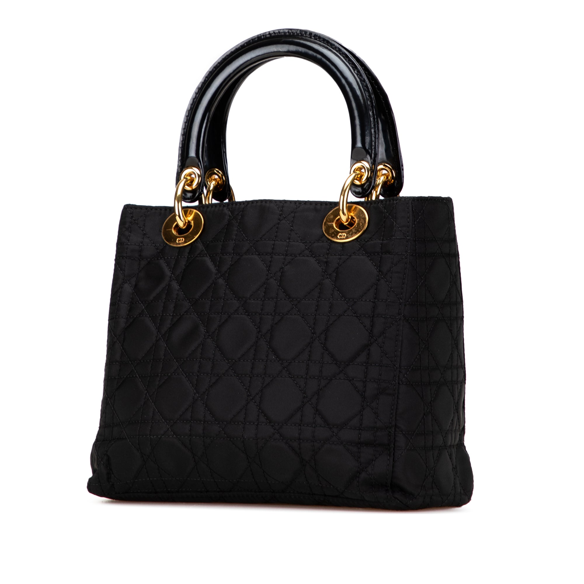 Medium Nylon Cannage Lady Dior