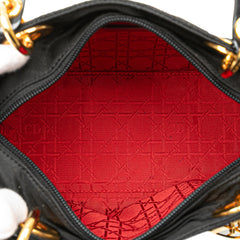 Medium Nylon Cannage Lady Dior