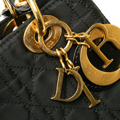 Medium Nylon Cannage Lady Dior