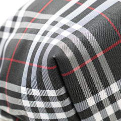 House Check Nylon Handbag