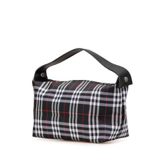 House Check Nylon Handbag