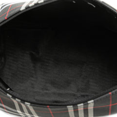 House Check Nylon Handbag