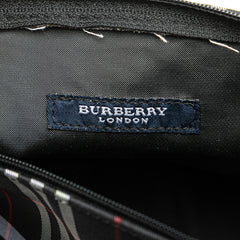 House Check Nylon Handbag