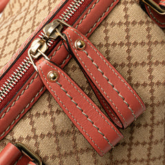 Diamante Canvas Sukey Satchel