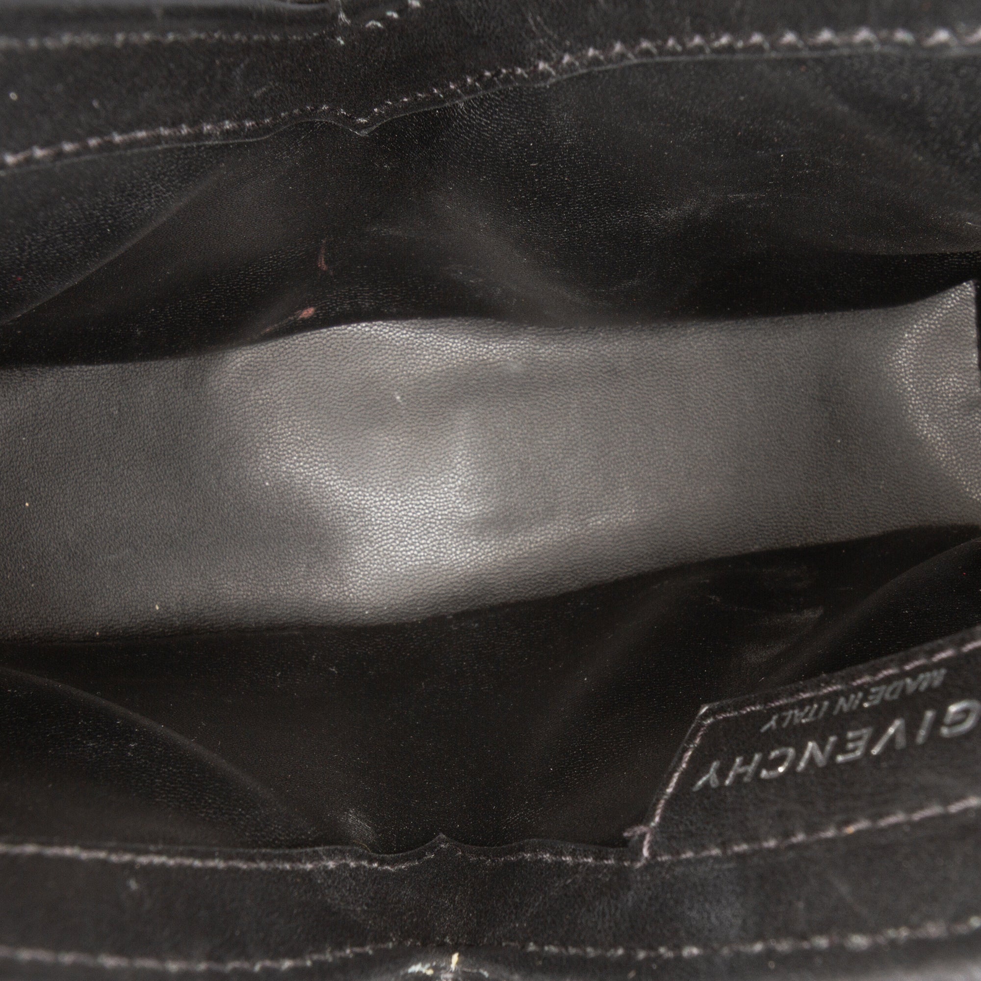 Small Leather Cut Out Satchel