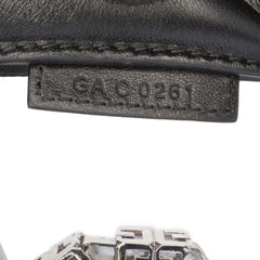 Small Leather Cut Out Satchel