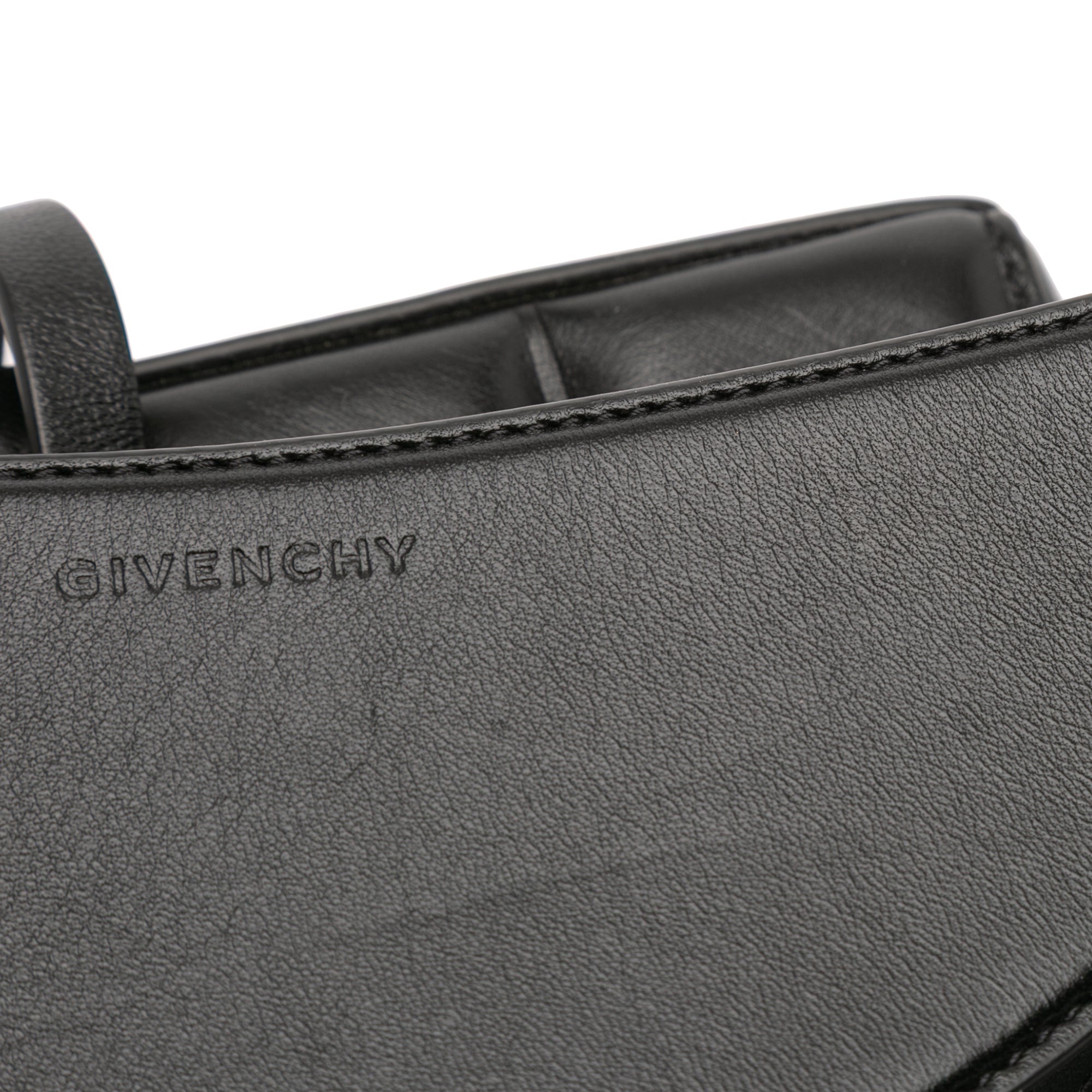 Small Leather Cut Out Satchel