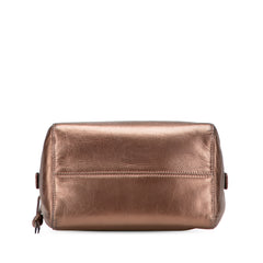 Metallic Leather Anagram Handbag