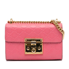 Small Guccissima Padlock Crossbody