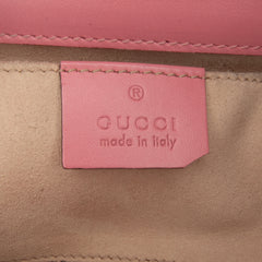 Small Guccissima Padlock Crossbody