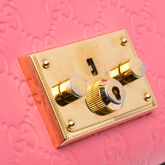 Small Guccissima Padlock Crossbody