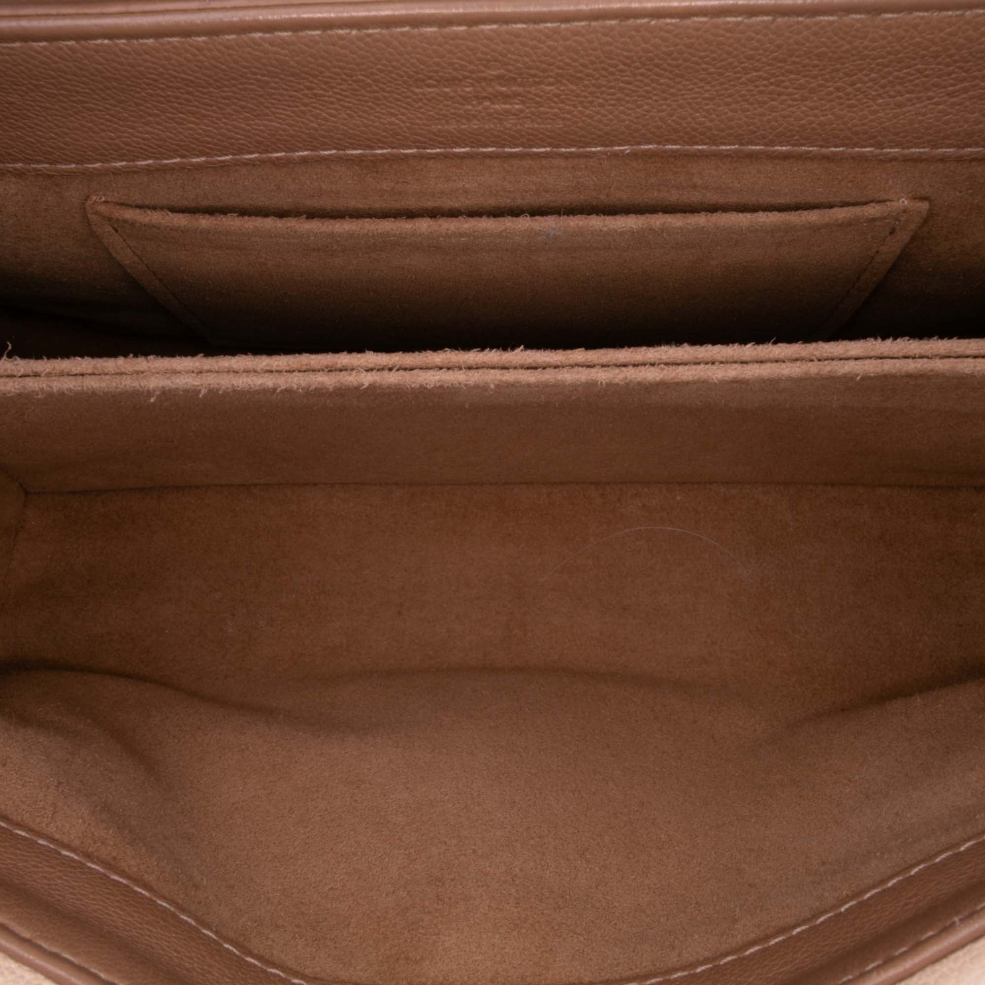 Monogram Cuir Plume Ecume Very Chain Satchel