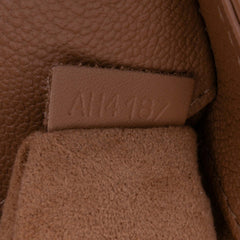 Monogram Cuir Plume Ecume Very Chain Satchel
