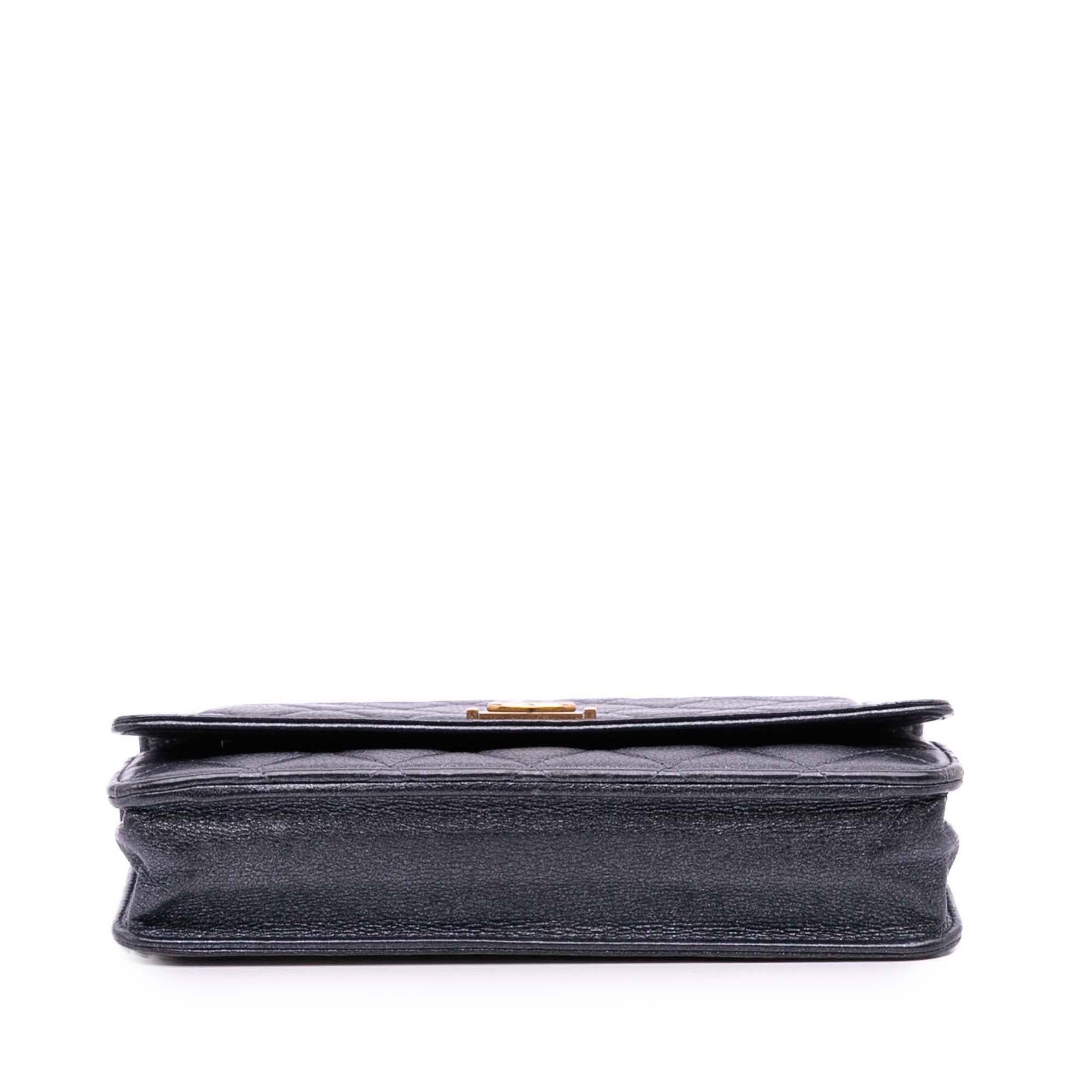 Quilted Lambskin Boy Wallet On Chain