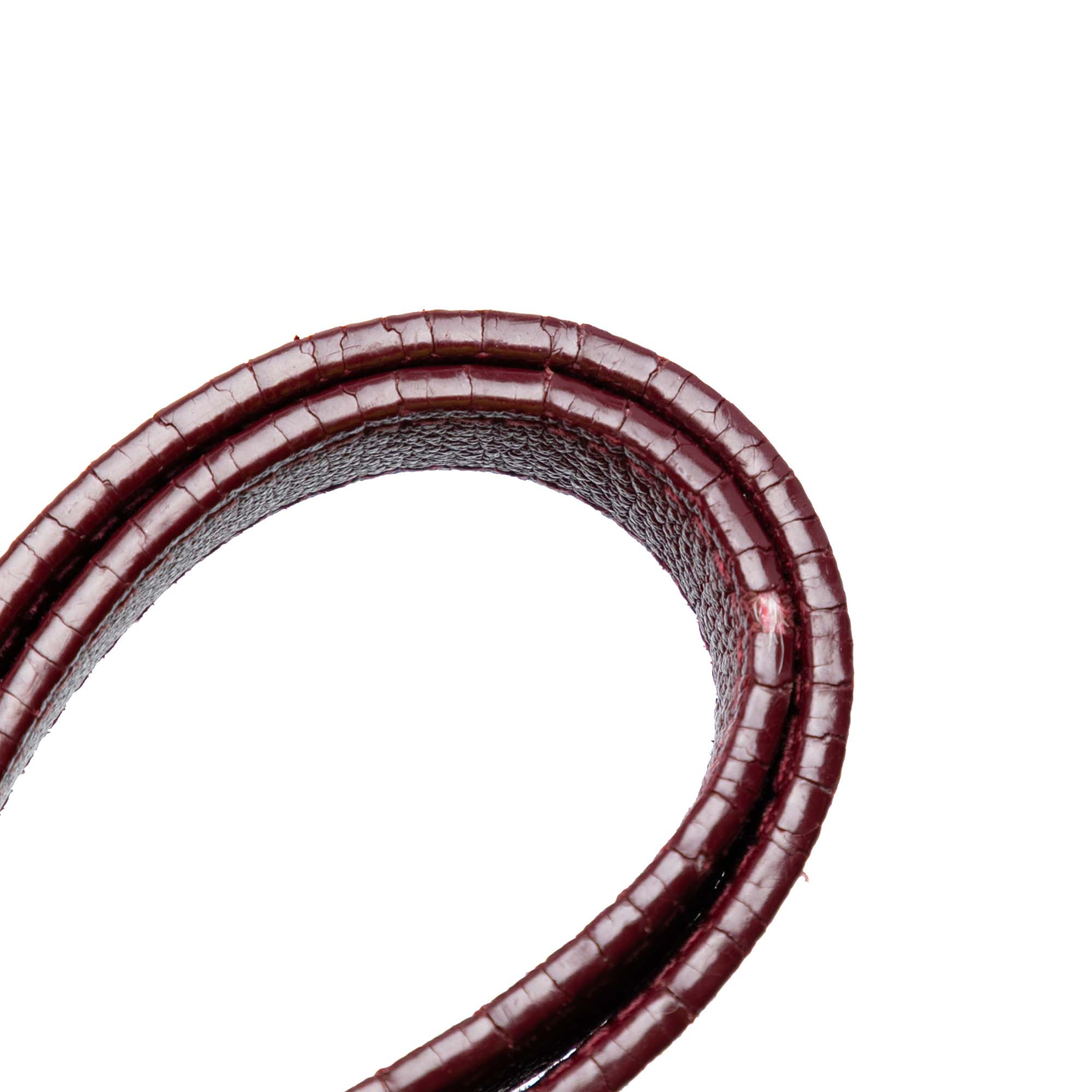 Leather North South Shopper Tote