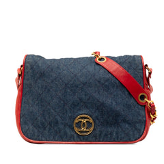 CC Quilted Denim Flap_0