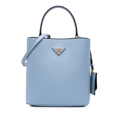 Medium Saffiano Cuir Panier Satchel