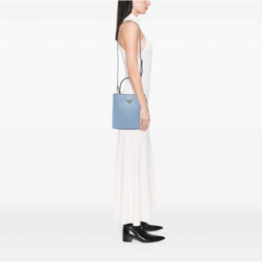 Medium Saffiano Cuir Panier Satchel