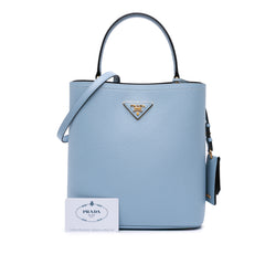 Medium Saffiano Cuir Panier Satchel