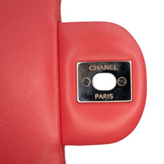 CC Quilted Patent Clutch with Chain