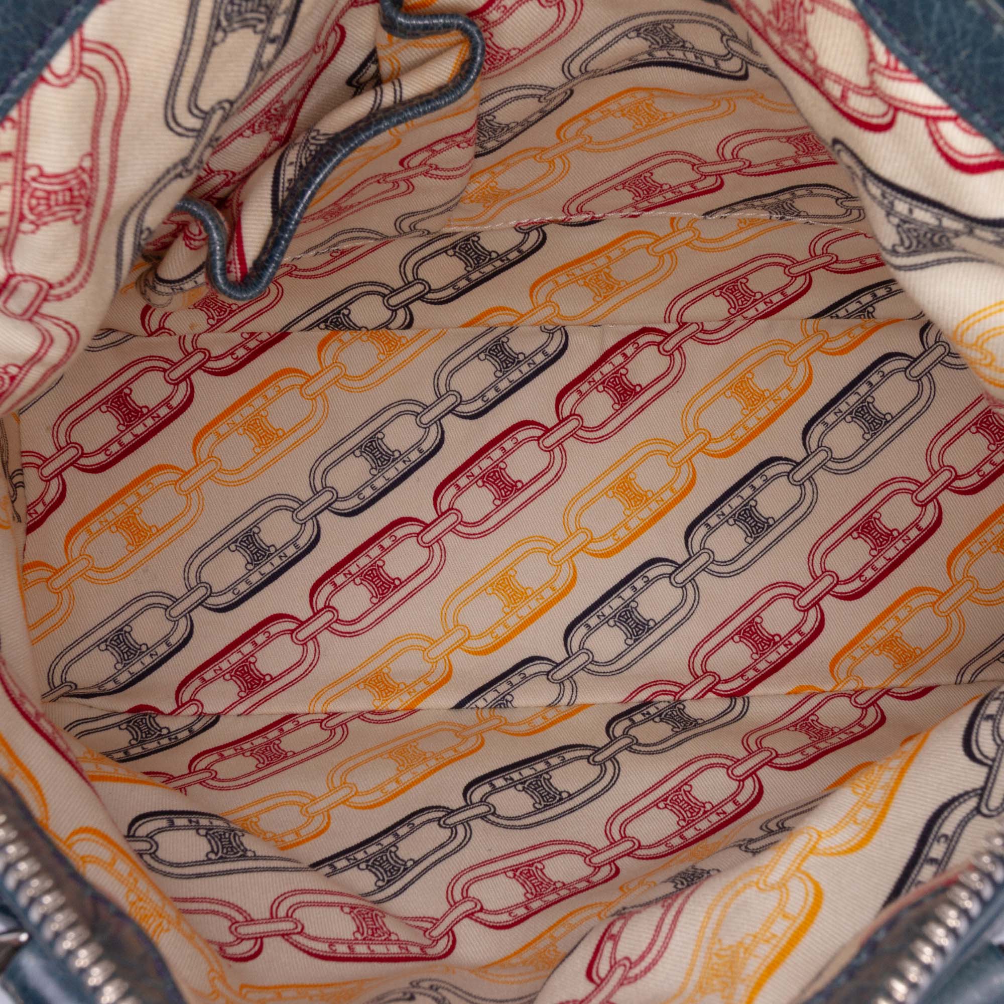 Crinkled Patent Macadam Shoulder Bag