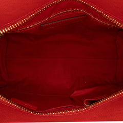 Haymarket Check Coated Canvas Minford Portrait Satchel