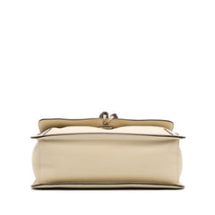 Medium Leather Bamboo Daily Crossbody