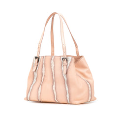 Medium Nappa Intrecciato Glimmer Tote