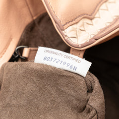 Medium Nappa Intrecciato Glimmer Tote