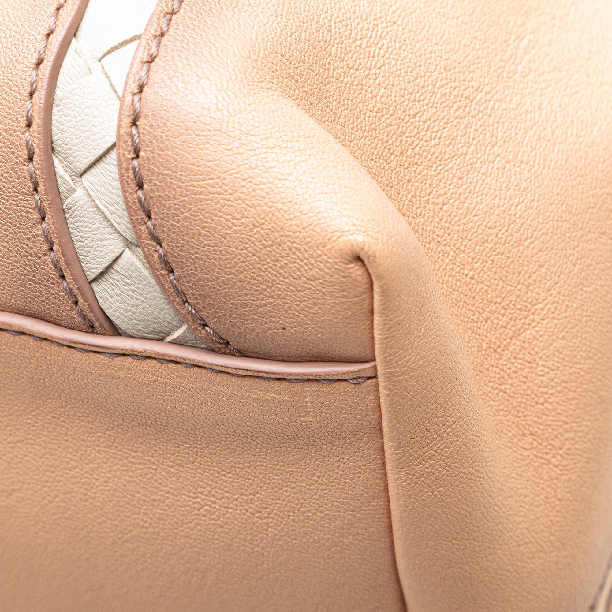 Medium Nappa Intrecciato Glimmer Tote