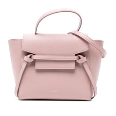 Nano Grained Calfskin Belt Bag