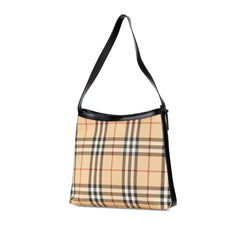 House Check Canvas Shoulder Bag