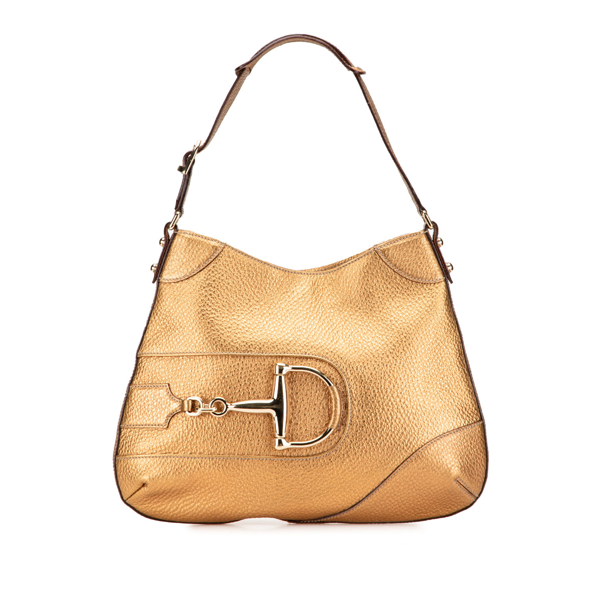 Grained Calfskin Hasler Hobo
