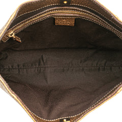 Grained Calfskin Hasler Hobo