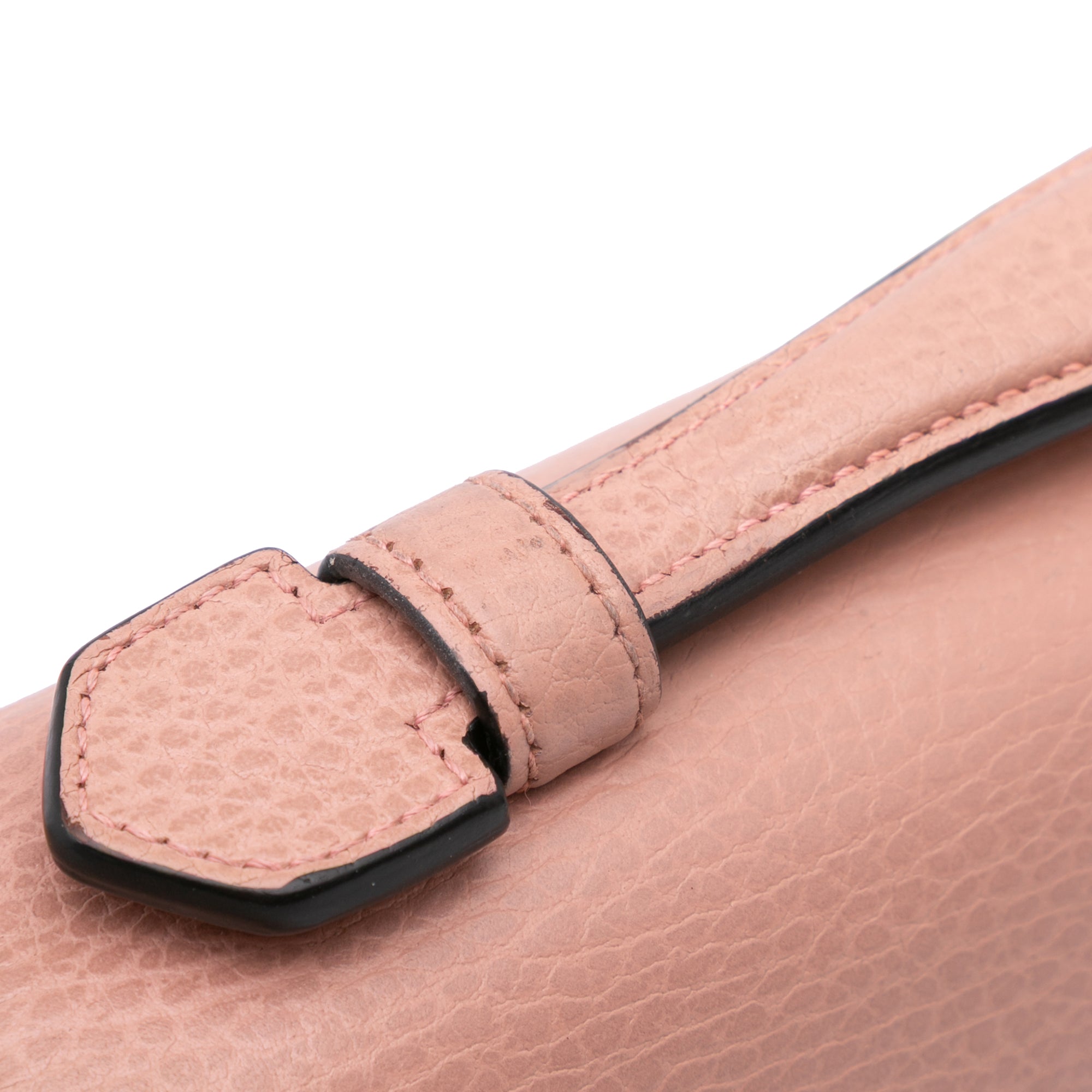 Small Dollar Calfskin Interlocking G Satchel